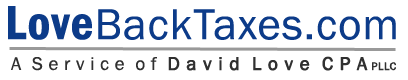 David Love Back Taxes